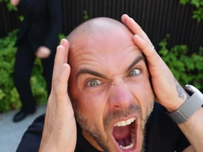 Photo 1 · screams first, dances left: the performer this photo replaces in the Smalltown Boy AI reference clip